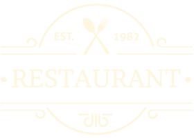 Restaurant footer logo